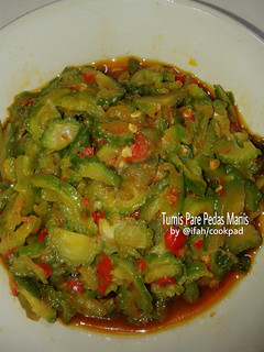 Foto resep Tumis Pare Pedas Manis