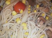 Una foto de spaghetti de arroz