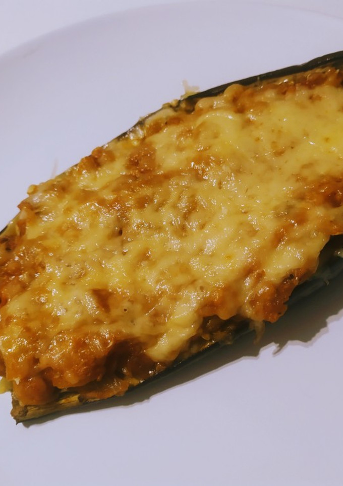Una foto de Berenjenas rellenas