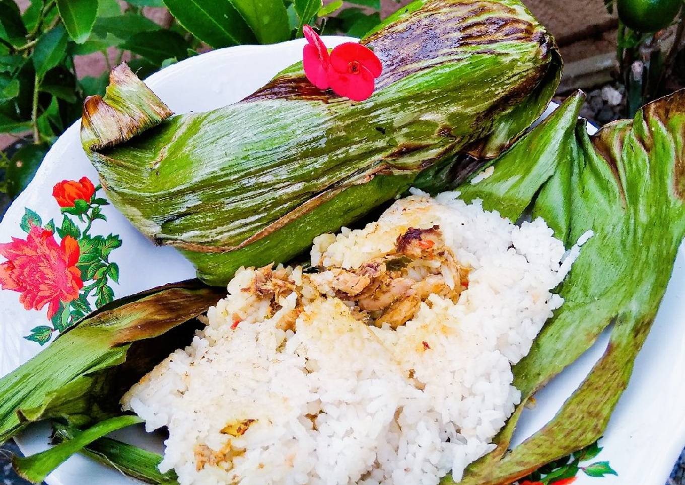 54. NASI BAKAR IKAN TONGKOL