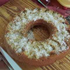 Una foto de Torta de manzana