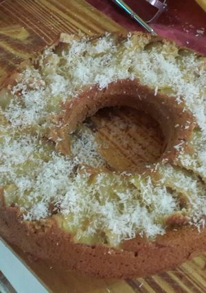 Una foto de Torta de manzana