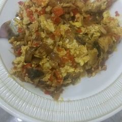 A picture of Miyar kwai mai kifi.