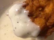 A picture of white gravy