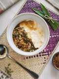 Bubur Sumsum Lembut dengan Multigrain Mix