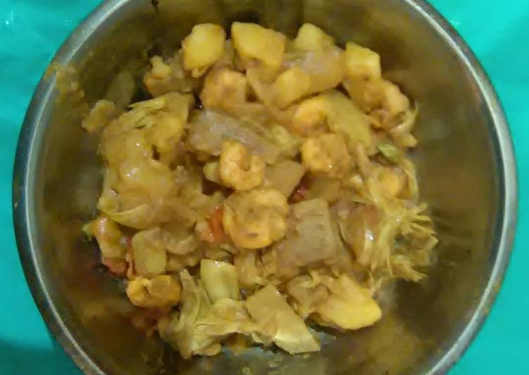 Eat Better Jackfruit prawn curry