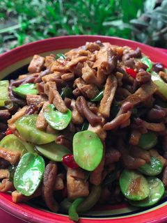 Foto resep Usus tahu cabe hijau