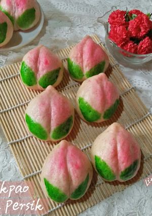 Foto resep Bakpao Buah Persik