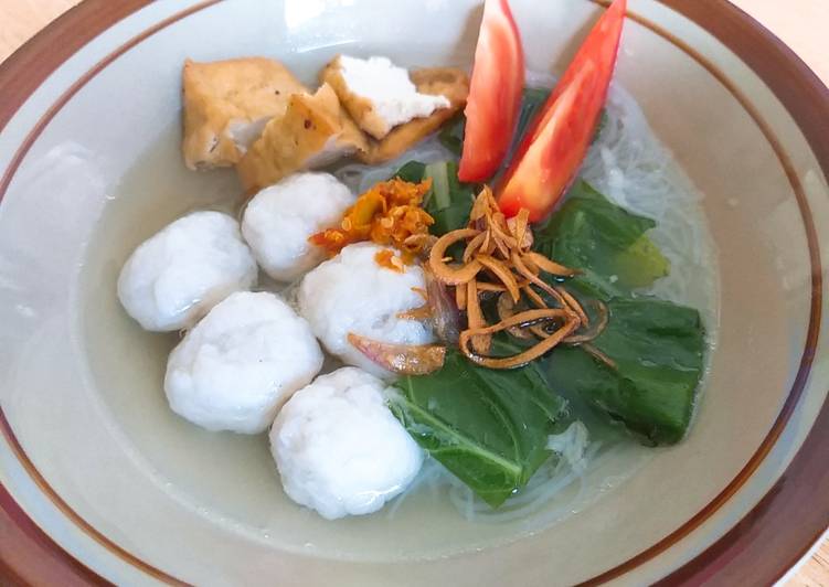 Bakso ikan ala dapur mama Kim's