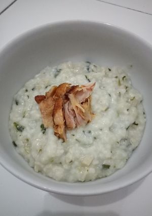 Foto resep Bubur Ayam Santan