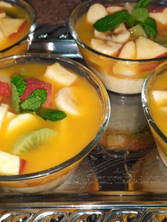Una foto de Postre delicioso y rápido en unos minutos