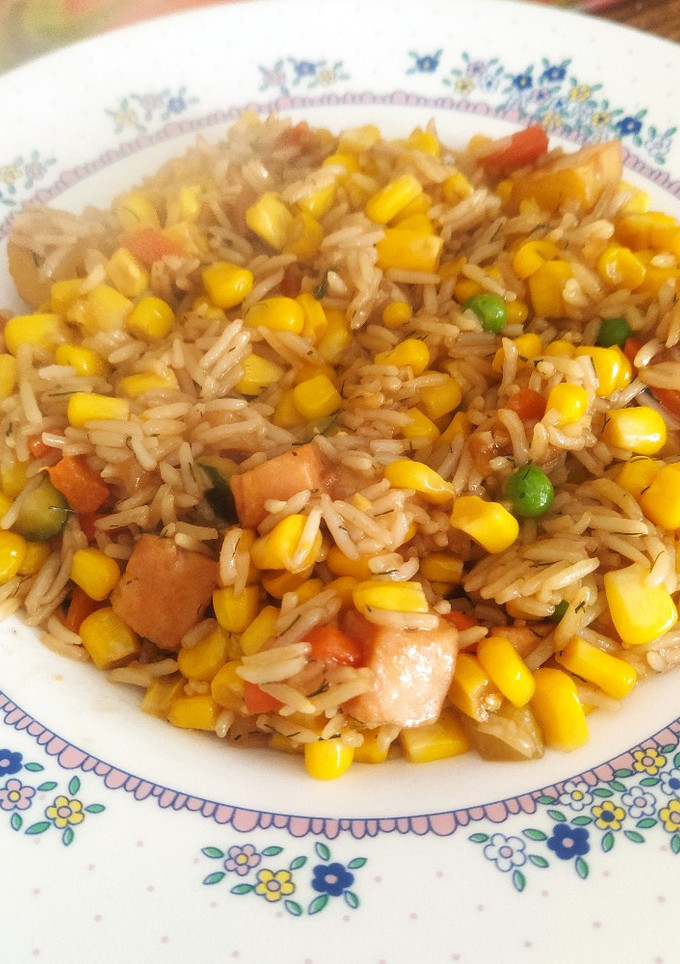 Una foto de Salteado de pollo Hacendado a mi manera