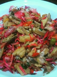 Foto resep Oseng Ikan Asin Bunga Kecombrang