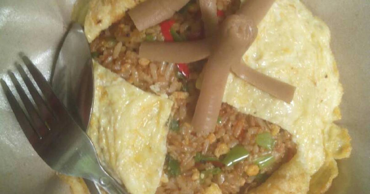 Resep Nasi  goreng  selimut  oleh Sherina Kitchens Cookpad
