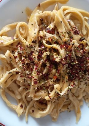 Una foto de Pasta Fresca de Garbanzos