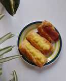 Facturas de crema y membrillo