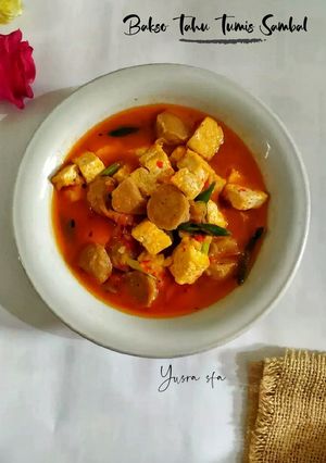 Foto resep Bakso Tahu Tumis Sambal