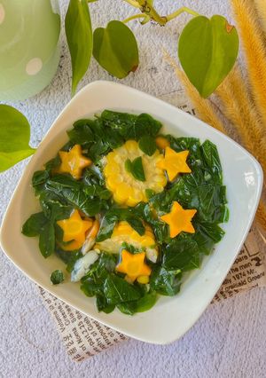 Foto resep Sayur bening daun katuk