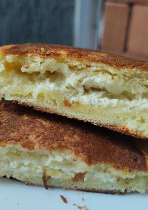 Una foto de Sándwich🥖🧀de queso en almojábana🥯🧀🤪