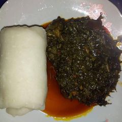A picture of Vegetable soup.
