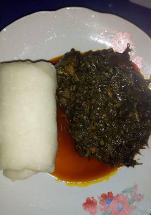 A picture of Vegetable soup.