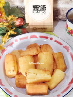 Foto resep Singkong Goreng Bumbu Kuning