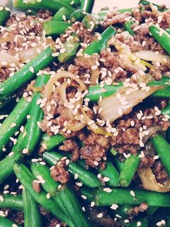 Foto resep Daging cincang bulgogi + Sayur