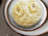 Bolu pisang kukus menul-menul (no mixer)