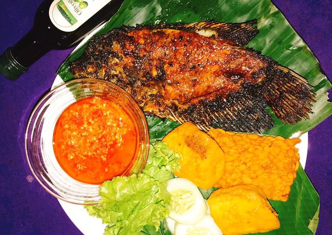 Ikan Bakar Teflon simple