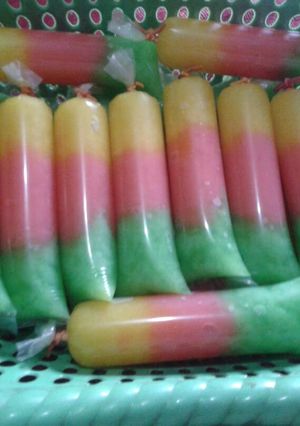 Foto resep Es Jelly Pelangi