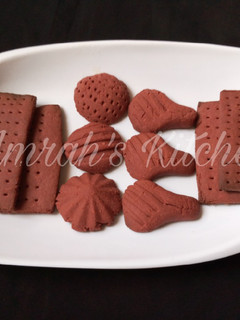 Red velvet cookies ainihin hoton girkin