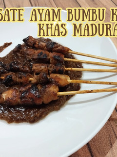 Foto resep Sate Ayam Bumbu Kacang Khas Madura