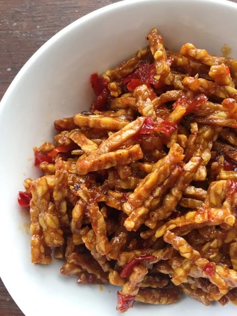 Langkah Gampang Membuat Resep Tempe Kering Pedas Manis yang Sempurna Anti Ribet, Uenak Banget