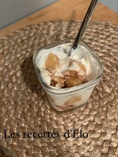 Une photo de Yaourt façon tarte tatin à la multidelice. #cuisinonspourelles