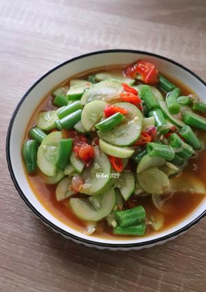 Foto resep Tumis Asam Timun Buncis