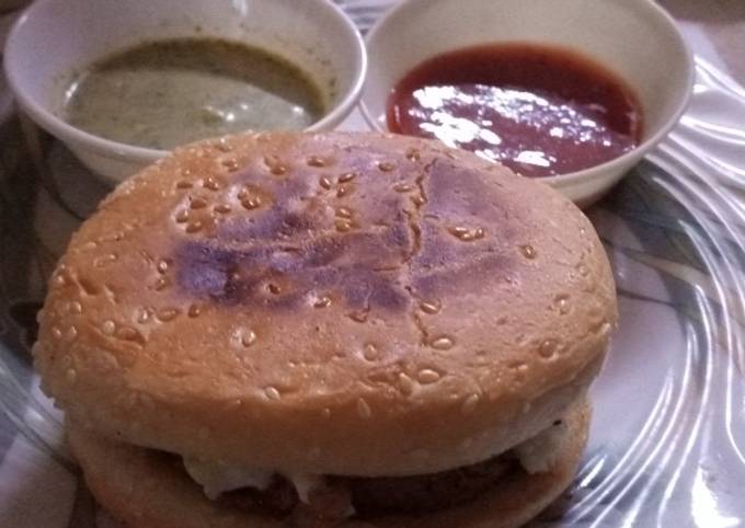 Street Style Bun Kabab Recipe