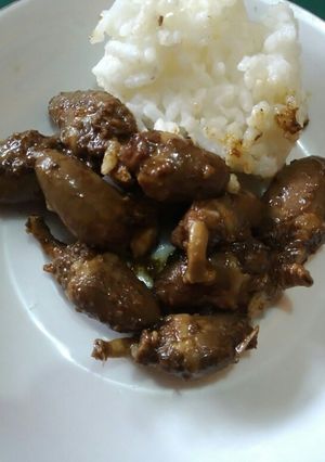 Foto resep Jantung ayam tumis bumbu rempah