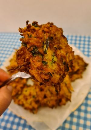 A picture of Zucchini Patties.