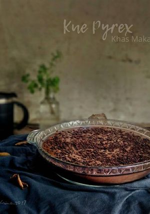 Foto resep Kue Pyrex Puding Coklat Makassar