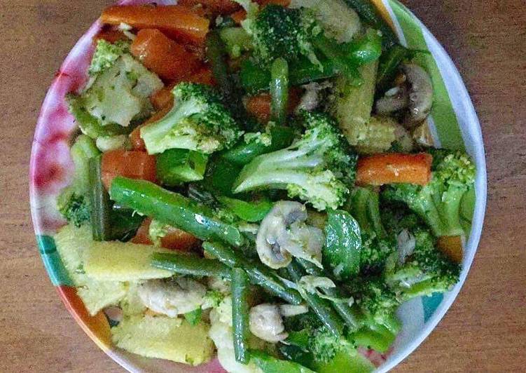Recipe of Perfect Sauted Vegetables