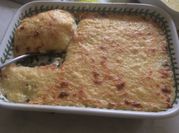 Une photo de gratin épinards