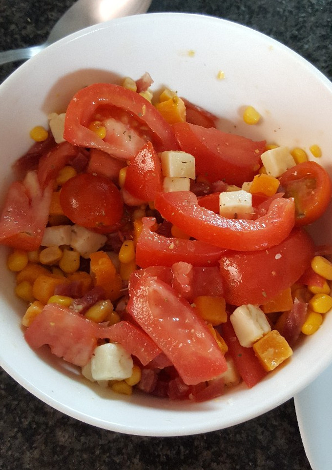 Una foto de Ensalada de tomate