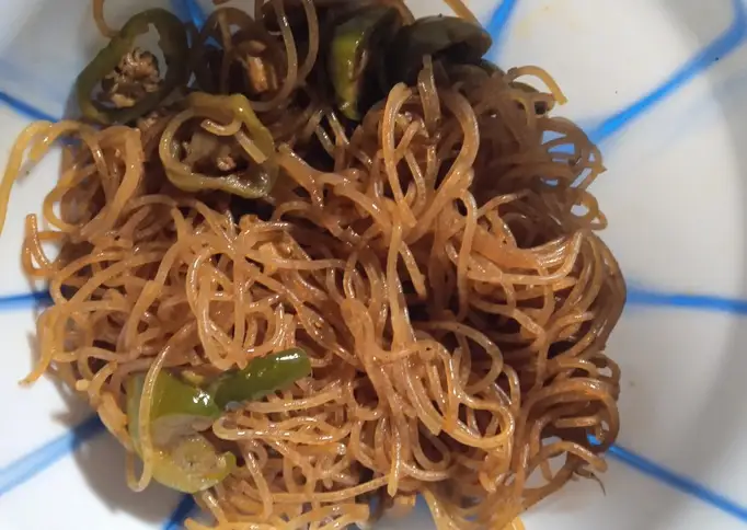 Goreng Bihun cabe Ijo