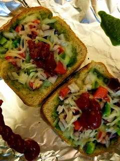 A picture of Brown Bread Pizza.