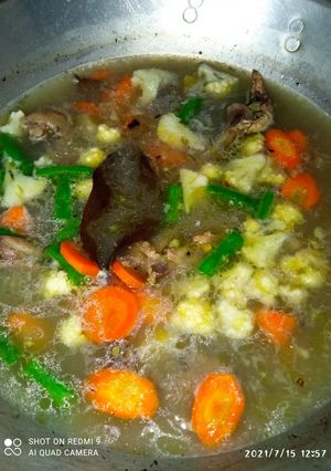 Foto resep Sup tulang ayam
