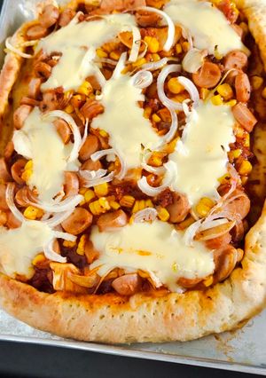 Foto resep Pizza sosis
