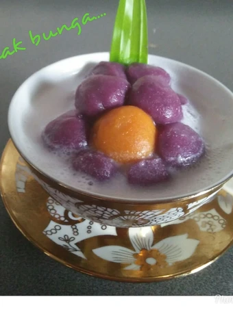 Cara Mudah Membuat Resep Candil ubi ungu bunga yang Enak Banget Anti Ribet, Bisa Manjain Lidah