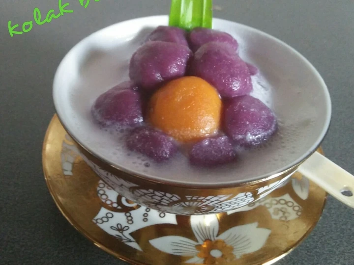 Cara Mudah Membuat Resep Candil ubi ungu bunga yang Enak Banget Anti Ribet, Bisa Manjain Lidah