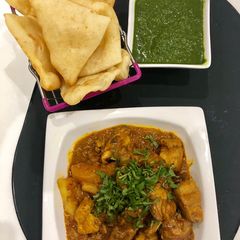 A picture of Chicken curry By Hajira Farook@hrns_cuisine.