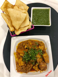 A picture of Chicken curry By Hajira Farook@hrns_cuisine.